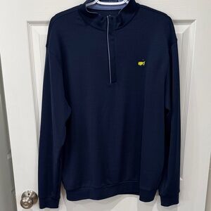 Masters Clubhouse Collection  Men's Classic Navy 1/4 zip